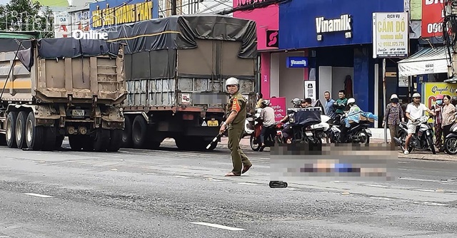 Tai nạn nghiêm trọng ở Khánh Hòa, xe ben cán qua người phụ nữ tử vong