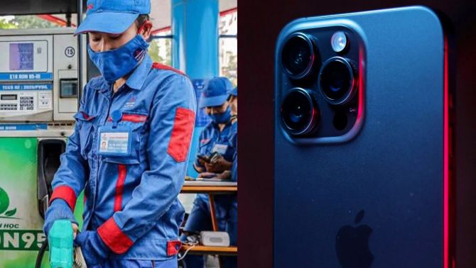 Bảng giá xăng dầu trưa 24/9: Chiều nay giá có giảm? iPhone 16 Pro Max giá giảm sâu, các dòng khác giá rẻ
