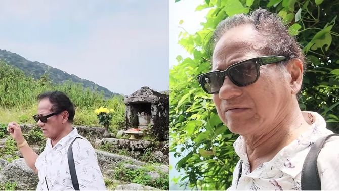 Huyền thoại nhạc vàng Chế Linh U90 vẫn leo bộ Yên Tử, lên đến đỉnh xúc động cảm thán 1 câu