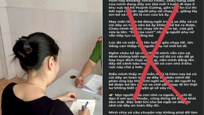 Rộ tin đồn bắt cóc trẻ em ở Cần Thơ, hé lộ lý do bé 12 tuổi nghĩ ra câu chuyện này