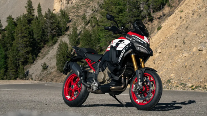 Ducati Multistrada V4 Pikes Peak 2027 khoác áo MotoGP, chất chơi như xe đua đường phố