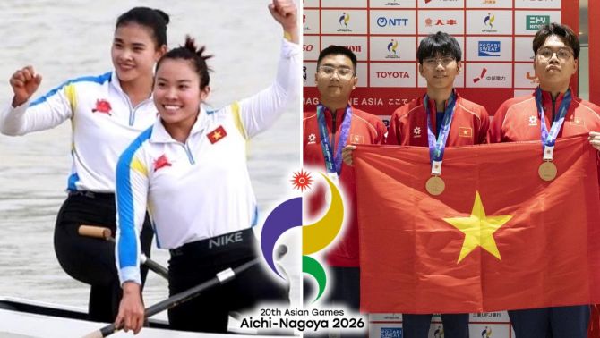 Bảng tổng sắp huy chương ASIAD 2026 mới nhất: Đoàn TT Việt Nam gây sốt với tấm huy chương đặc biệt