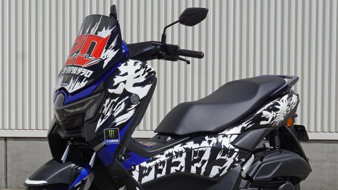 Yamaha NMAX Manga Edition gây sốt: Biến xe tay ga thành nhân vật truyện tranh tại MotoGP Nhật Bản