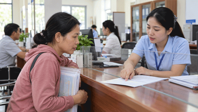 UBND xã Diên Thọ nói gì về phản ánh người dân phải đi lại ba lần để hoàn thiện hồ sơ thủ tục đất đai