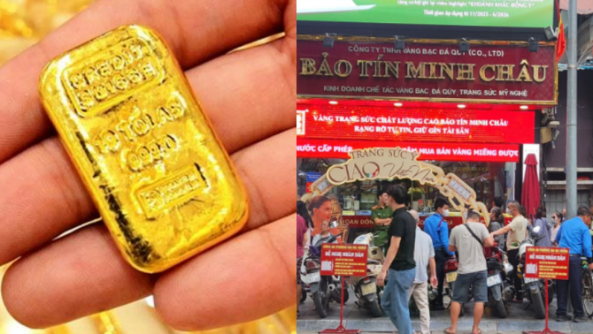 Bảng giá vàng hôm nay 28/9: Vàng SJC vàng 9999 'sập giá' gấp đầu tuần, áp lực bán bủa vây thị trường