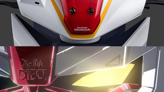 Honda NS125FX x Gundam SEED: Chiếc xe tay ga 125cc khiến fan Freedom Gundam phát cuồng