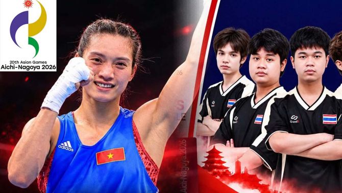 Bảng tổng sắp huy chương các nước Đông Nam Á tại ASIAD 2026: TT Việt Nam tiến gần đến HCV thứ ba