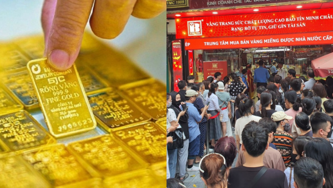 Bảng giá vàng hôm nay 3/10: Vàng SJC vàng 9999 thêm 1 phiên giảm bát ngờ, vàng thế giới 'đỏ lửa'