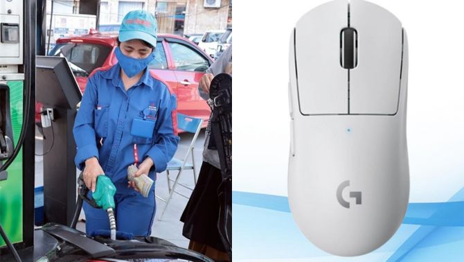 Bảng giá xăng dầu trưa 4/10: Xăng RON92 tăng gần 200 đồng, chuột gaming Logitech giá rẻ như cho