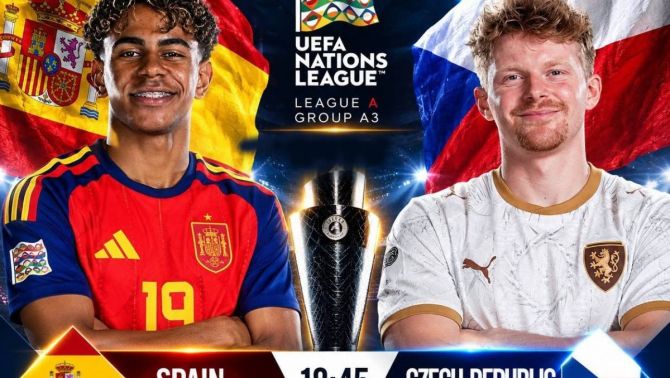 Dự đoán kết quả, tỷ số Tây Ban Nha vs CH Séc - Nhận định bóng đá UEFA Nations League hôm nay 3/10