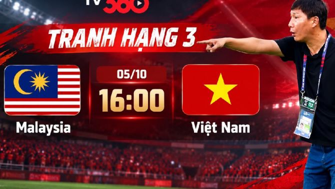 FPT, TV360 trực tiếp bóng đá Việt Nam vs Malaysia - Cập nhật link xem trực tiếp FIFA ASEAN Cup 2026