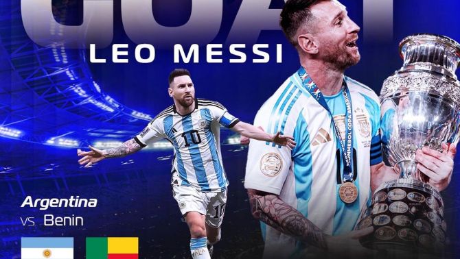 Nhận định bóng đá Argentina vs Benin 6h ngày 7/10 - Giao hữu: Messi lập kỷ lục ngày chia tay ĐTQG?