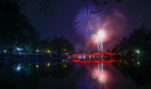 Chi tiết địa điểm, thời gian bắn pháo hoa Hà Nội ngày 10.10 nhân kỷ niệm Ngày Giải phóng Thủ đô
