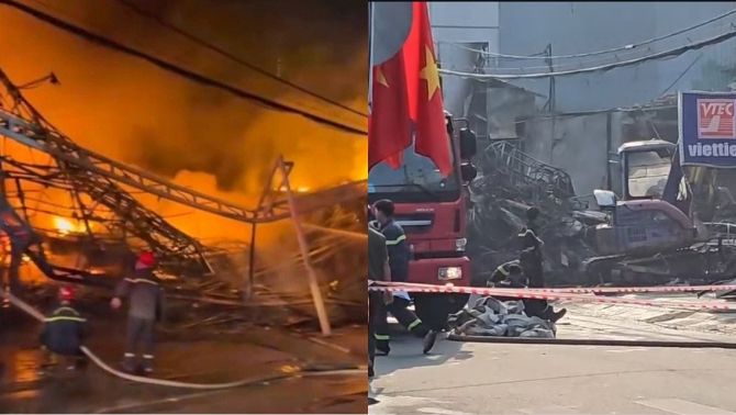 Cháy cửa hàng xe máy ở TPHCM, phát hiện thi thể nam thanh niên 20 tuổi quê Nghệ An