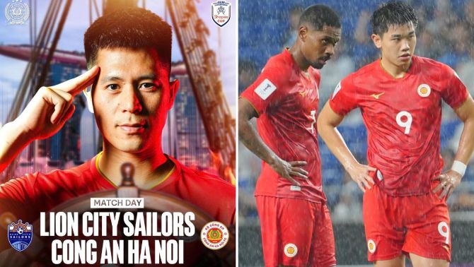 Xem trực tiếp bóng đá Lion City vs CAHN FC ở đâu, kênh nào? Link trực tiếp Shopee Cup hôm nay 8/10