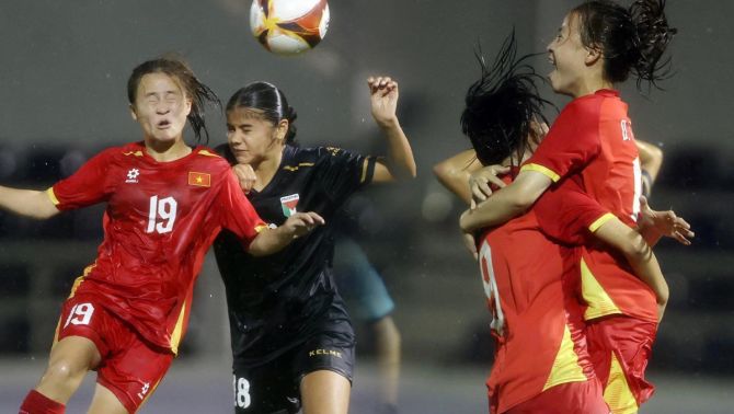 VFF trực tiếp bóng đá U17 nữ Việt Nam vs U17 nữ QĐ Bắc Mariana - Link xem trực tiếp Vòng loại U17 nữ châu Á 
