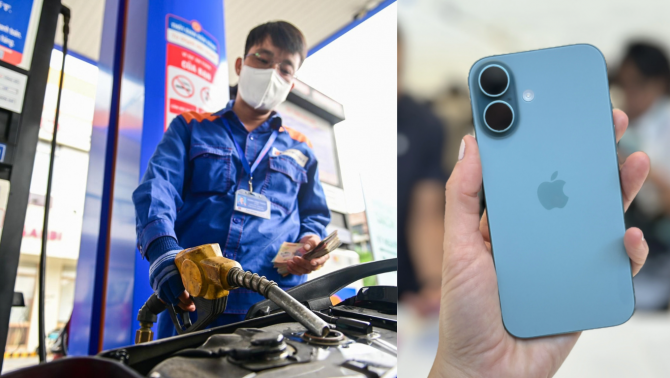 Giá xăng dầu hôm nay 12/10 chỉ từ 21.092 đồng, Diesel giảm liền 2 kỳ, giá iPhone 16 giảm sâu