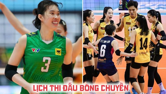 Lịch thi đấu bóng chuyền hôm nay 11/10: VTV BĐ Long An đấu LPBank Ninh Bình ở giải VĐQG khi nào?