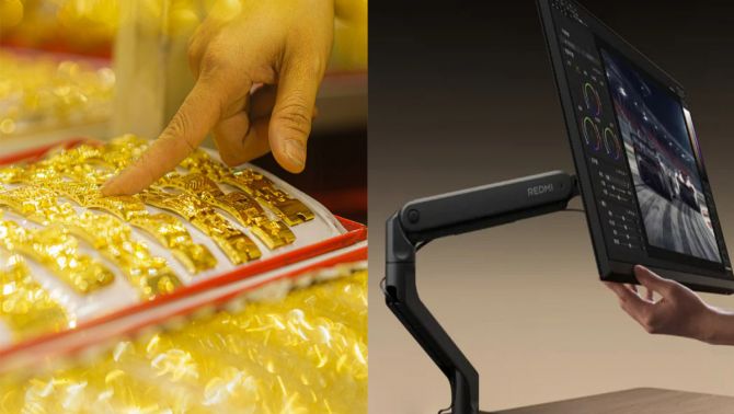 Giá vàng ngày 12/10: Đồng loạt đi xuống đầu tuần mới, Xiaomi ra mắt tay đỡ màn hình giá có rẻ?