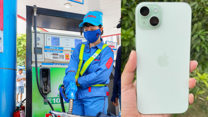 Giá xăng dầu hôm nay thứ Tư 14/10: Diesel giảm 2 kỳ liên tục, mazut chỉ 21.092 đồng, iPhone 15 Plus rẻ bèo