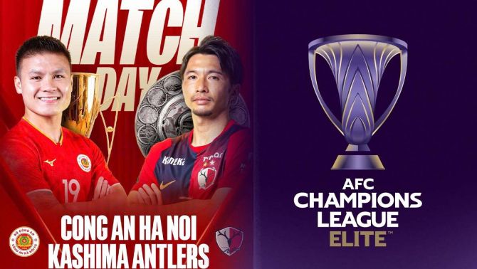 Lịch phát sóng trực tiếp bóng đá CAHN vs Kashima Antlers - Kênh xem Cup C1 châu Á mới nhất