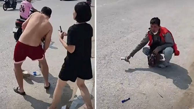 Công an thông tin nguồn cơn vụ va chạm giữa shipper và khách hàng ở Sầm Sơn khiến cả hai nhập viện