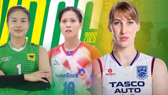 Lịch thi đấu bóng chuyền nữ VĐQG 2026 hôm nay 14/10: VTV BĐ Long An thắng dễ; Hà Nội Tasco thua sốc?