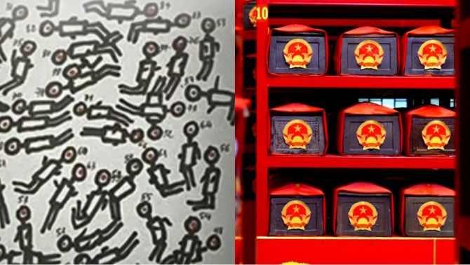 Hé lộ sơ đồ hàng trăm hài cốt liệt sĩ nằm dưới Công viên Lê Thị Riêng, ai là người tỉ mỉ vẽ lại?