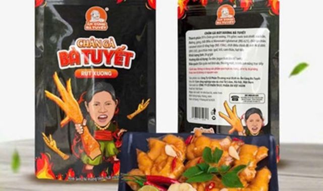 Hàng trăm gói Chân gà Bà Tuyết bị tiêu hủy, chuyện gì đây?