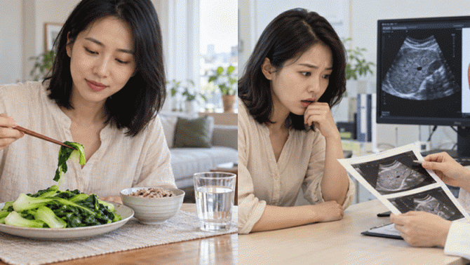 Người phụ nữ bị gan nhiễm mỡ sau 6 tháng ăn rau luộc, giảm được 5kg: Bác sĩ lý giải nguyên nhân không ai ngờ đến