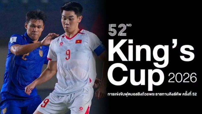 CHÍNH THỨC: Thái Lan 'ngó lơ' ĐT Việt Nam, mời đội bóng yếu nhất Đông Nam Á dự King's Cup 2026