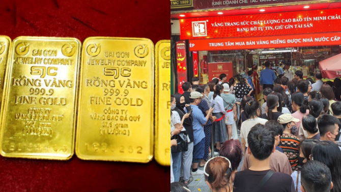 Bảng giá vàng hôm nay trưa 19/10: Vàng SJC vàng 9999 nơi giảm gần triệu đồng, nơi ngược dòng tăng!
