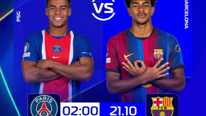 VTV, TV360 trực tiếp bóng đá PSG vs Barcelona - Link xem trực tiếp UEFA Champions League hôm nay