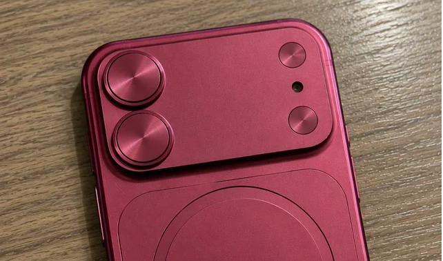 iPhone 18 có thể có cụm camera kéo dài và màu đỏ rượu vang gần giống iPhone 18 Pro