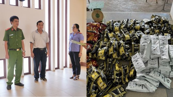 Kiểm tra cơ sở sản xuất cà phê ở Gia Lai, bắt Nguyễn Thanh Quang 72 tuổi