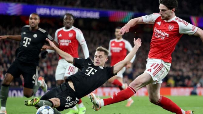 Dự đoán kết quả, tỷ số Bayern Munich vs Arsenal - Siêu máy tính nhận định bóng đá UEFA Champions League