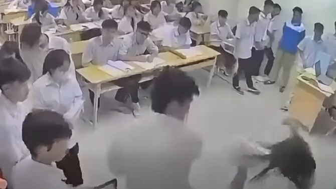 Tình hình sức khỏe cô giáo bị học sinh hành hung ngay trên bục giảng ở Hà Nội