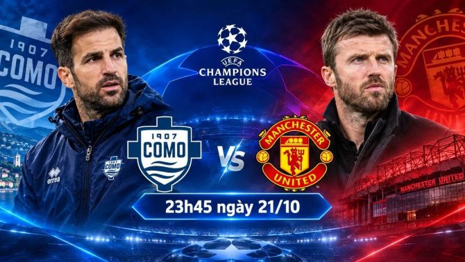 Kết quả, tỷ số Como vs Man Utd hôm nay 22/10 - Champions League: Địa chấn tại Italia