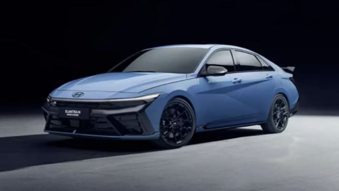Hyundai Elantra N Monochrome 2027 ra mắt: Sedan thể thao 286 mã lực, mạnh mẽ nhưng không phô trương