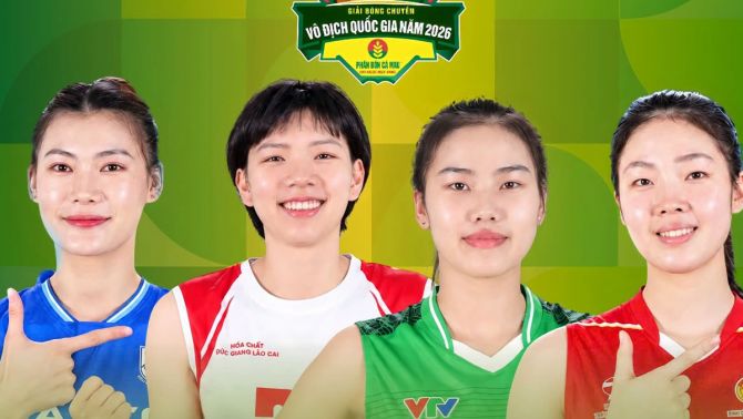 Lịch thi đấu bóng chuyền nữ VĐQG 2026 mới nhất 23/10: VTV BĐ Long An, Hà Nội Tasco gặp khó ở bán kết