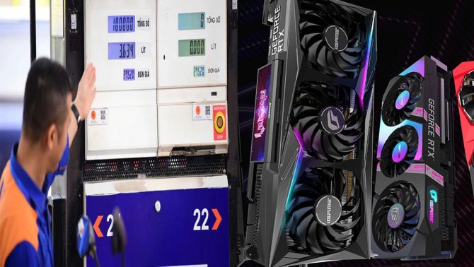 Giá xăng dầu hôm nay 22/10: Xăng giảm mạnh gần 2.000 đồng/lít, card đồ họa RTX 3060 Ti giá có hạ nhiệt?
