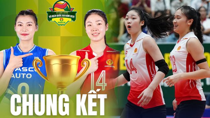 Lịch thi đấu bóng chuyền nữ VĐQG 2026 hôm nay 25/10:VTV BĐ Long An thắng nhọc, Hà Nội Tasco thảm bại