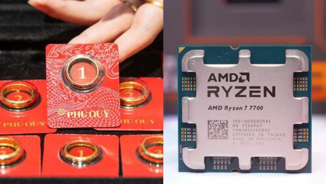 Giá vàng hôm nay 27/10: Hồi phục nhẹ sau chuỗi giảm nối dài, chip AMD Ryzen 7 giá rẻ như rau