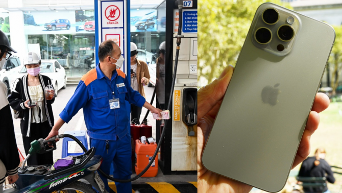 Giá xăng dầu hôm nay 29/10 neo ở mức rẻ, 15h chiều nay điều chỉnh, iPhone 16 Pro Max hạ sâu