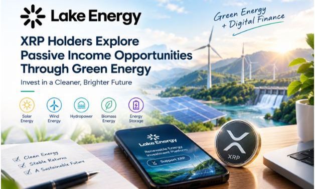 Nhà đầu tư XRP khám phá cơ hội tạo thu nhập thụ động từ năng lượng xanh cùng Lake Energy