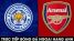 Trực tiếp bóng đá Leicester vs Arsenal - Vòng 25 Ngoại hạng Anh: Pháo Thủ sập bẫy, MU hưởng lợi?