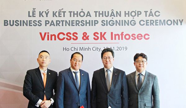 Vingroup bắt tay SK Group Hàn Quốc cung cấp dịch vụ an ninh mạng ở Việt Nam