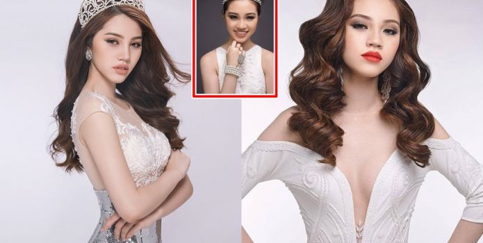 Ngã ngửa với nhan sắc thật của hoa hậu Jolie Nguyễn trước phẫu thuật thẩm mỹ