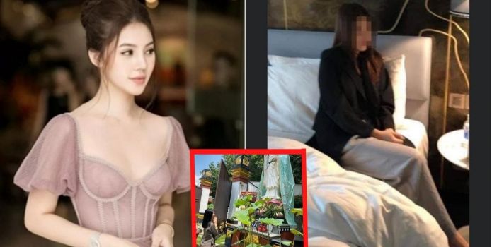 Hé lộ hình ảnh mới nhất của Hoa hậu Jolie Nguyễn sau scandal với 'tú ông' Lục Triều Vỹ