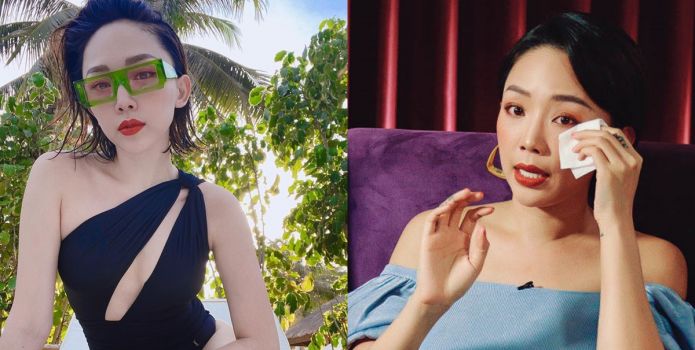 Clip Tóc Tiên tiết lộ chuyện bị chân dài đình đám làng mẫu đánh đến sưng mũi, rách môi